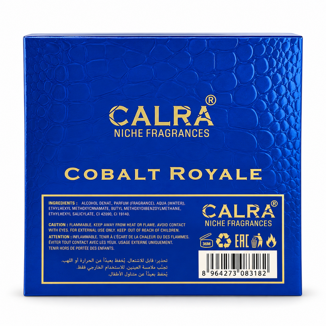Calra Cobalt Royale EDP Mens 3.4 Fl Oz