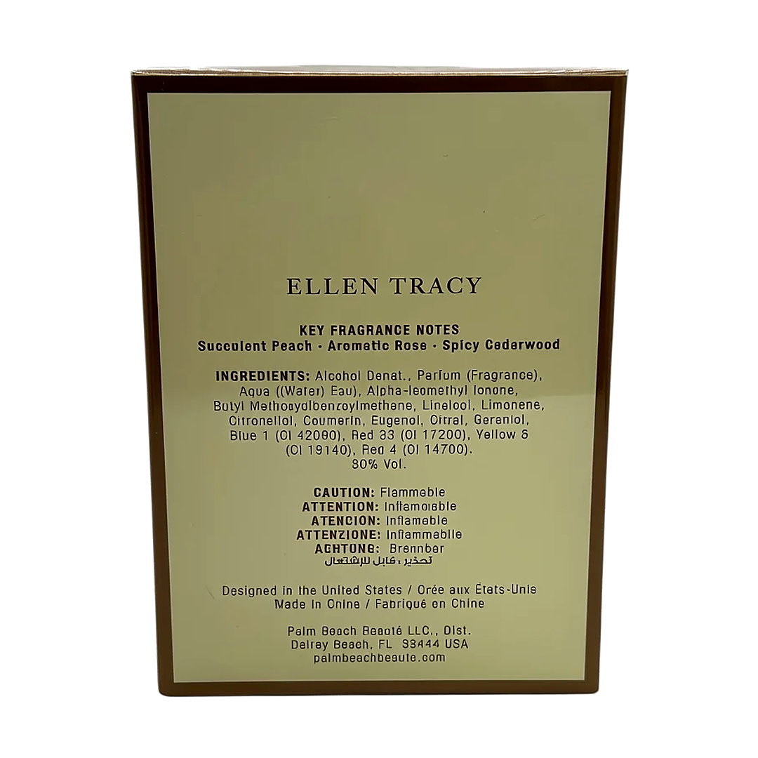 Ellen Tracy Classic by Ellen Tracy 3.4 oz EDP Perfume for Women