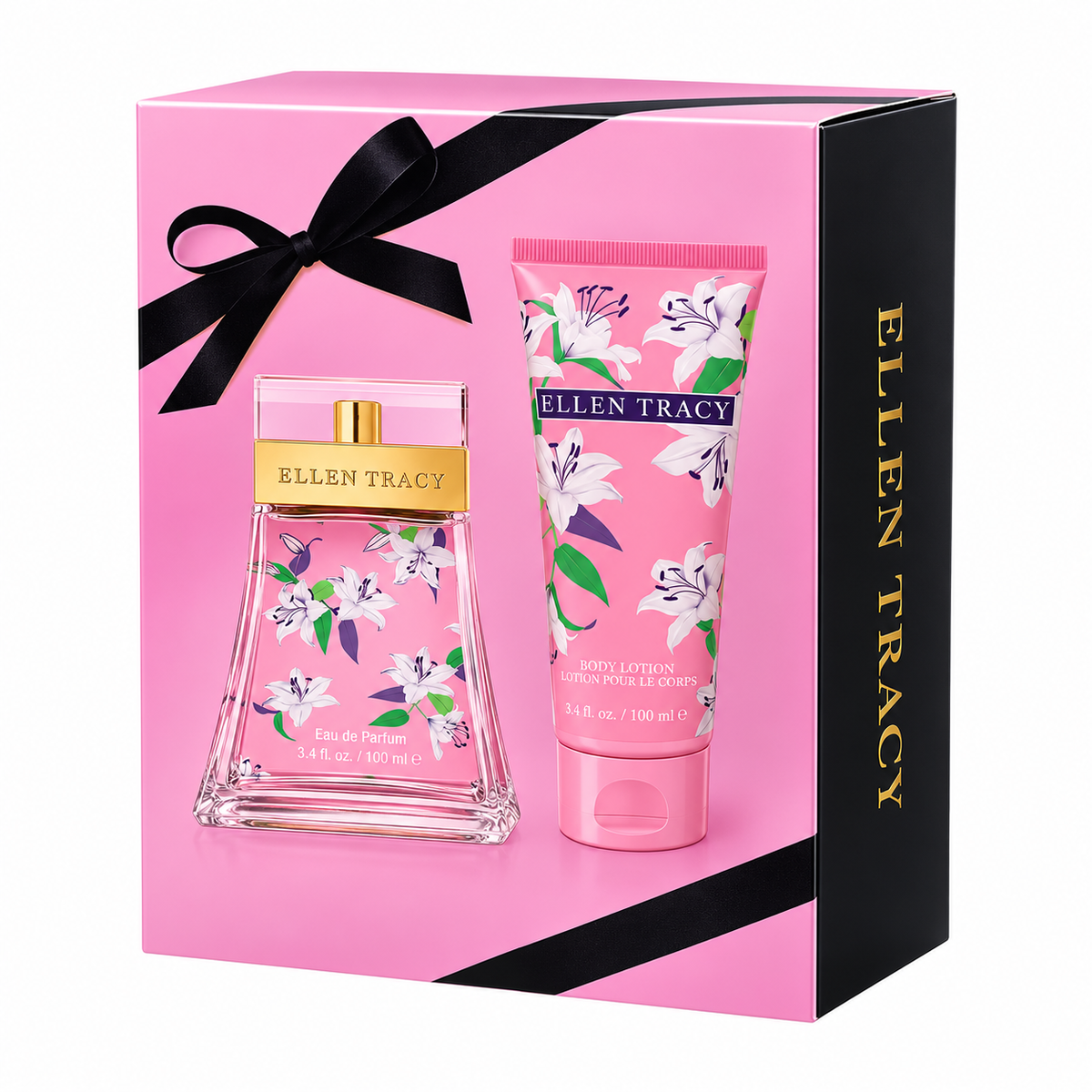 Ellen Tracy Pink Sparkling Gift Set EDP + BL