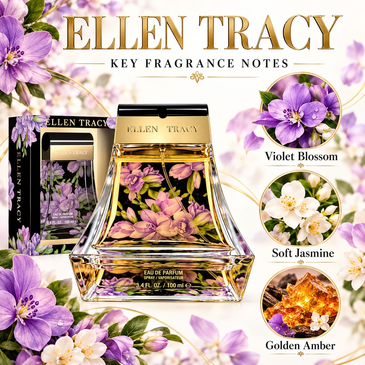 ELLEN TRACY Radiant Eau de Parfum Fragrance Spray