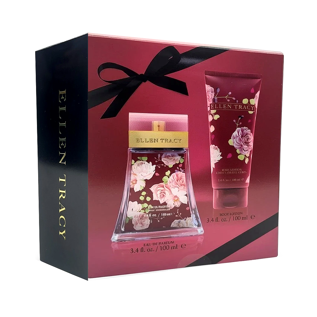 Ellen Tracy Red Sensational Gift Set EDP + BL