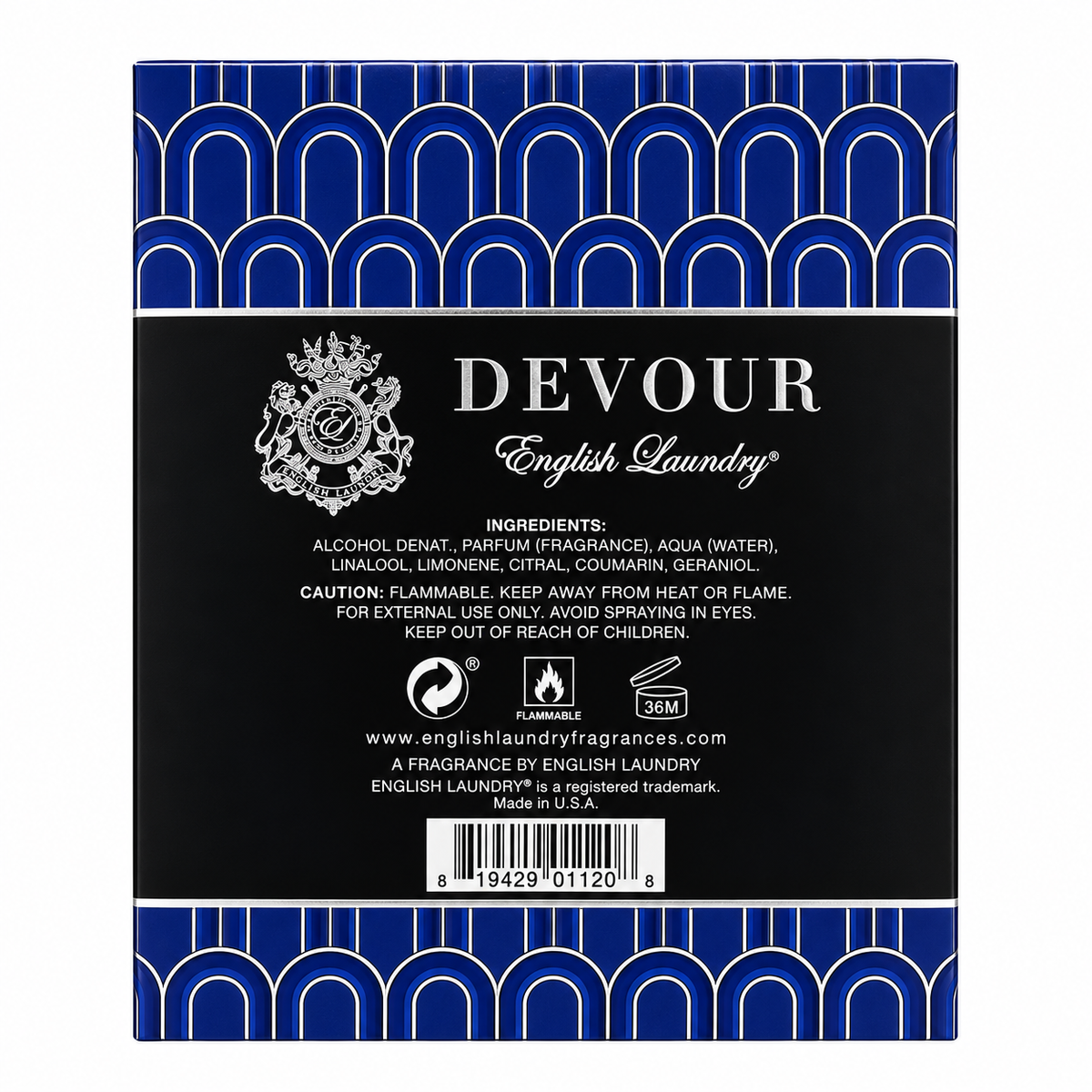 Devour Eau de Parfum for Him, 3.4 fl. oz., by English Laundry