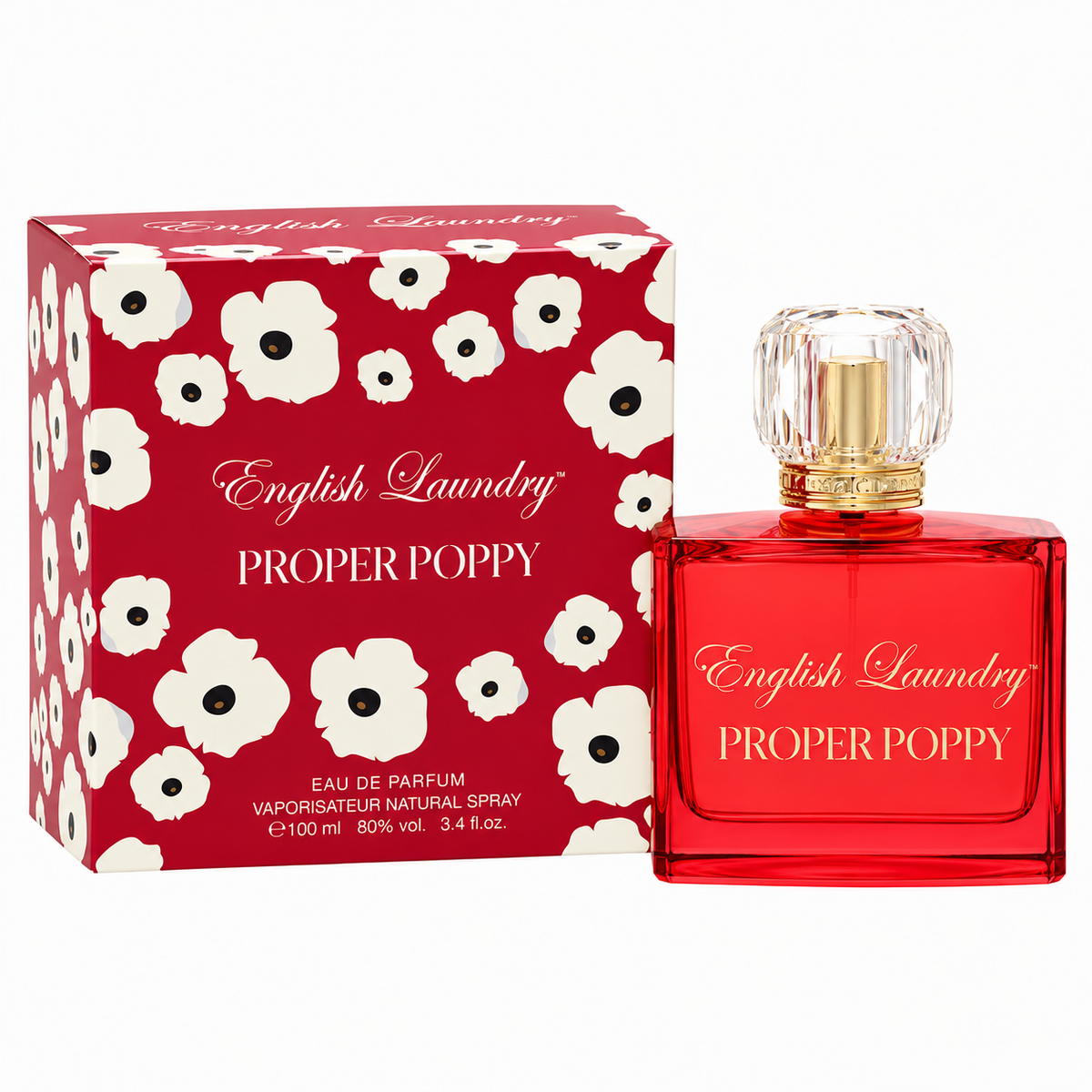 English Laundry Proper Poppy by English Laundry Eau De Parfum Spray 3.4 oz