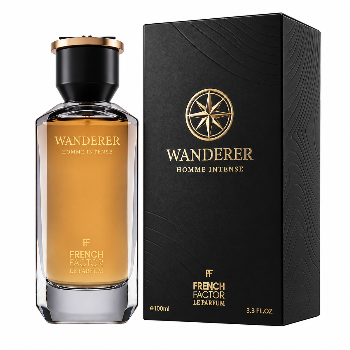 Wanderer Homme Intense Le Parfum By French Factor 100ml 3.3 FL OZ