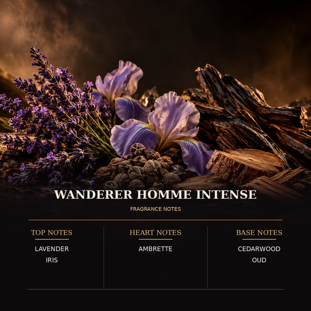 Wanderer Homme Intense Le Parfum By French Factor 100ml 3.3 FL OZ