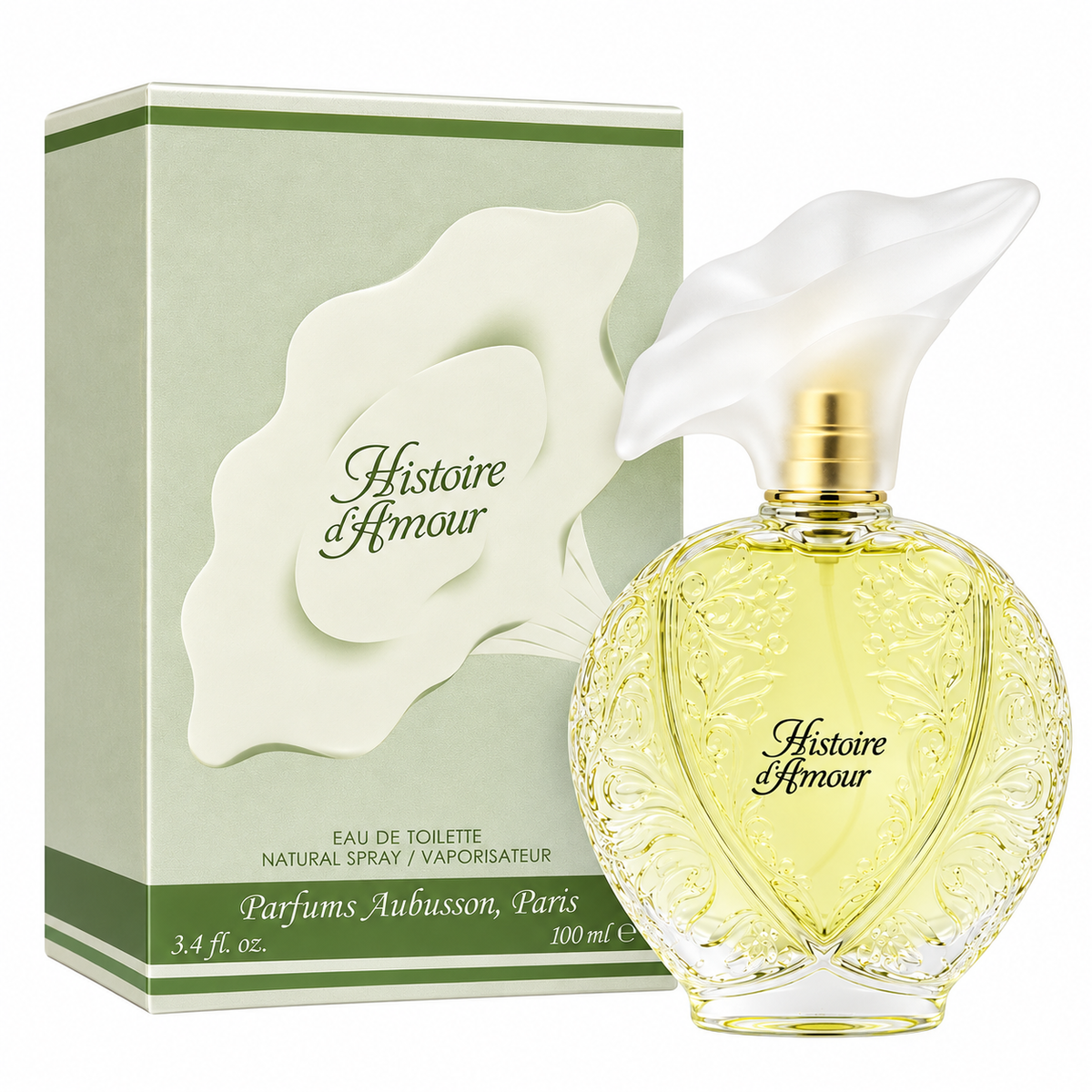 Histoire D'Amour by Aubusson Women's Eau De Toilette Spray 3.4 oz