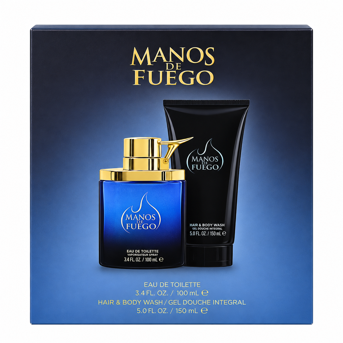 Macho Man by Manos de Fuego 2-Piece Gift Set for Men