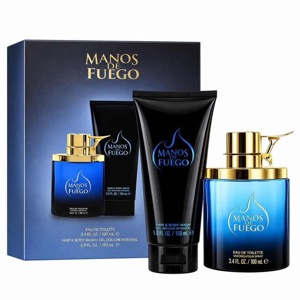 Macho Man by Manos de Fuego 2-Piece Gift Set for Men