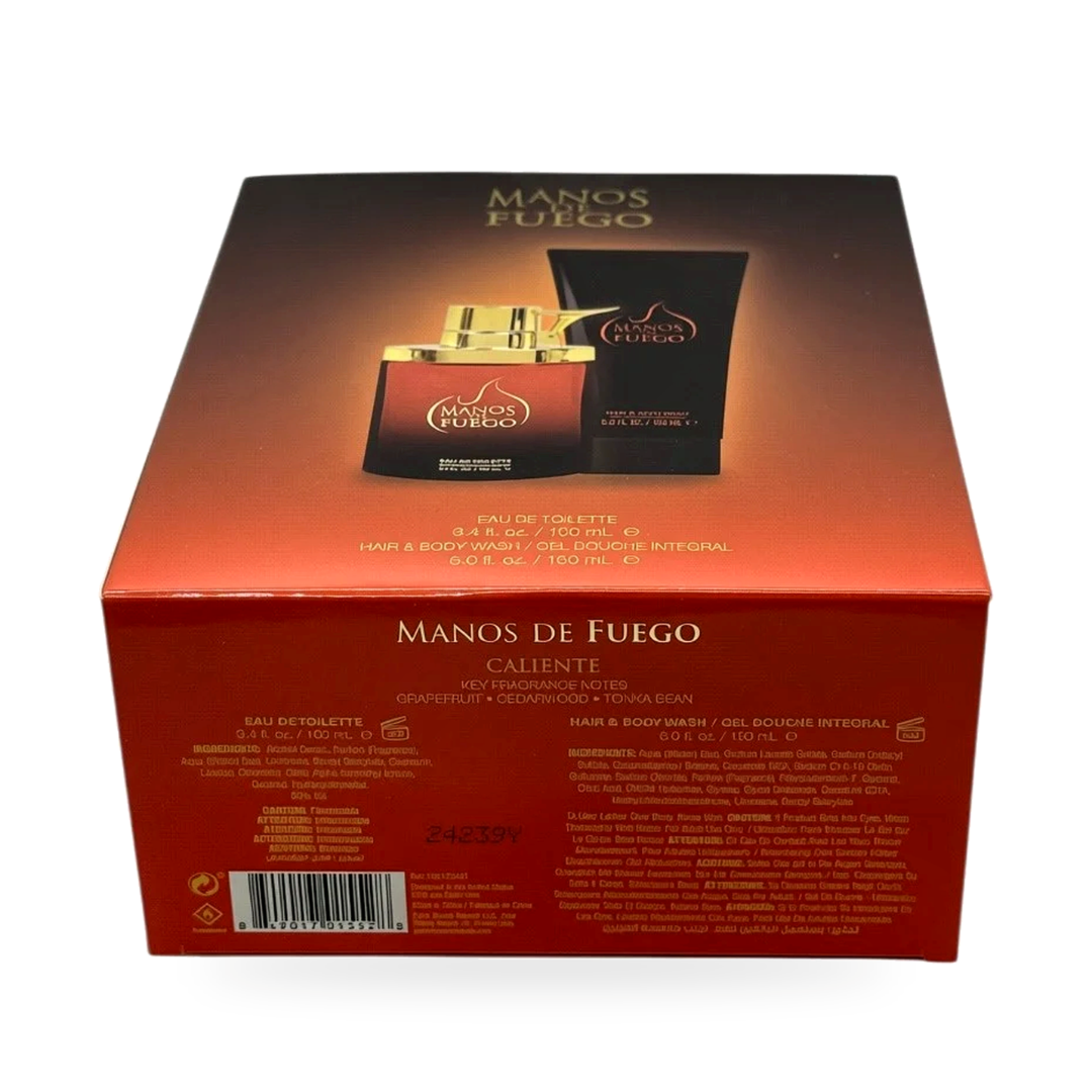 Caliente by Manos De Fuego 2 Piece Gift Set