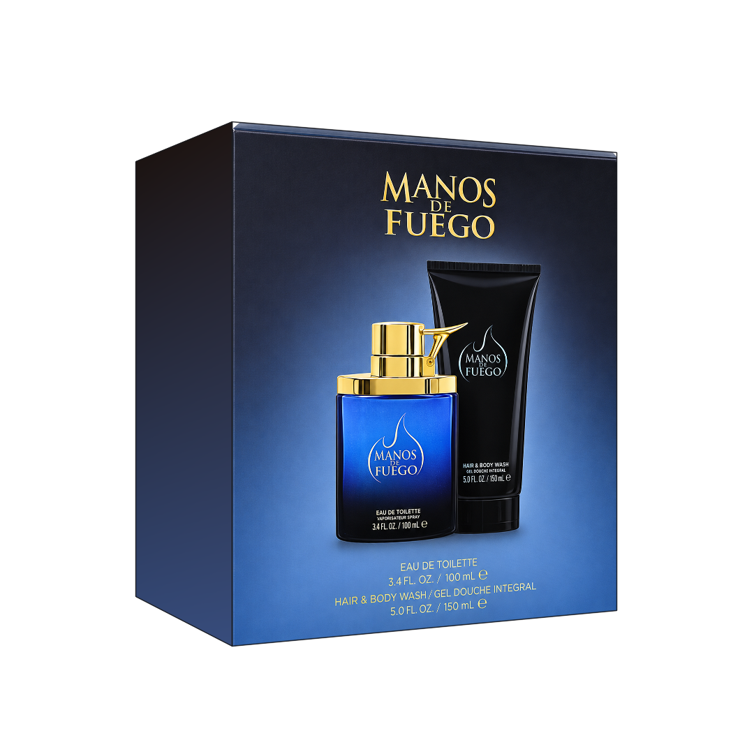 Macho Man by Manos de Fuego 2-Piece Gift Set for Men