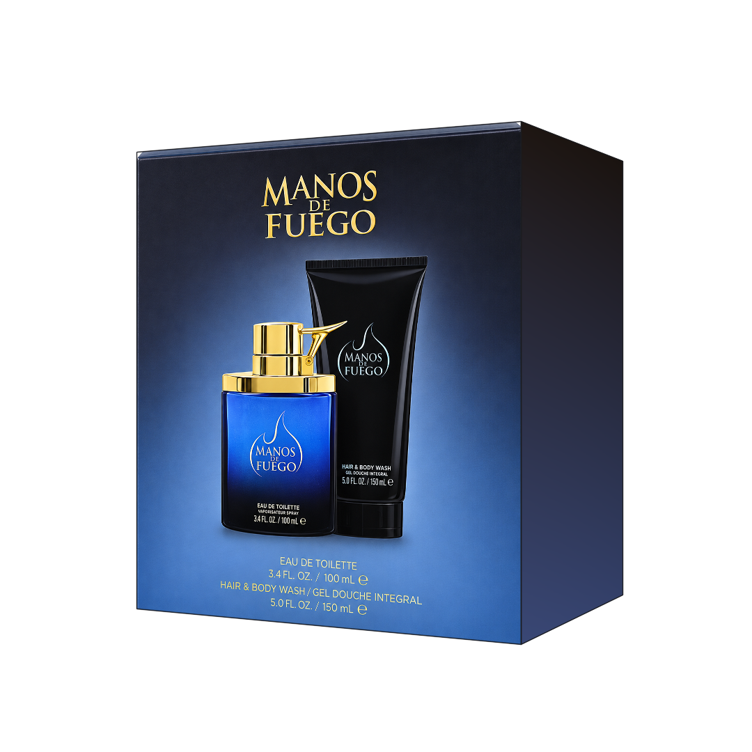 Macho Man by Manos de Fuego 2-Piece Gift Set for Men