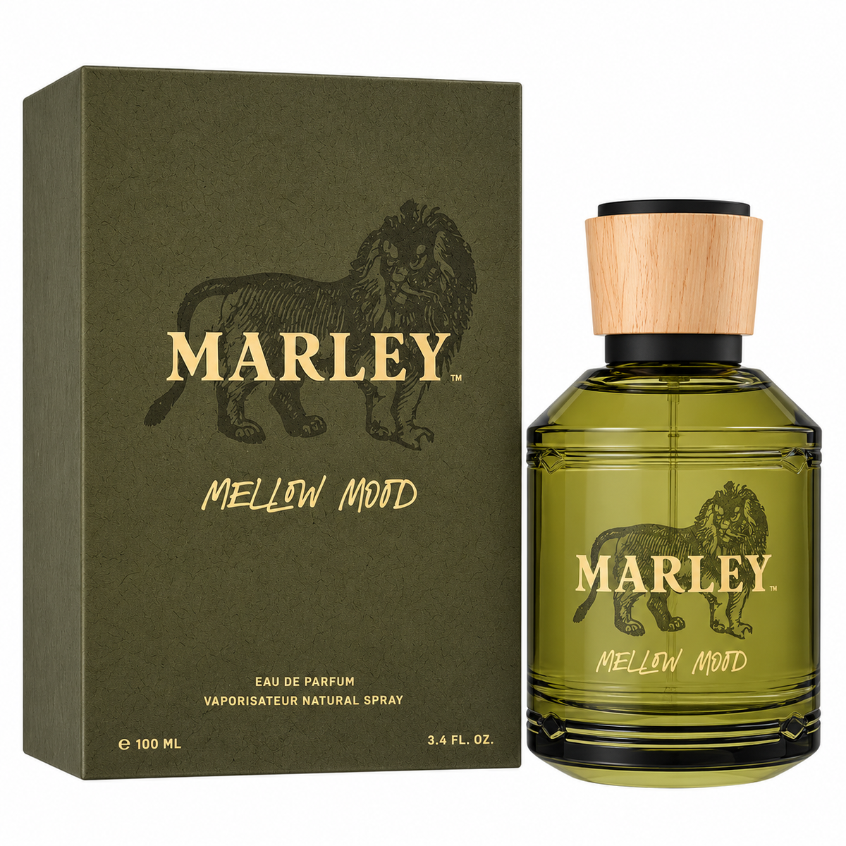 Marley Fragrance Unisex Mellow Mood EDP Spray 3.4 oz