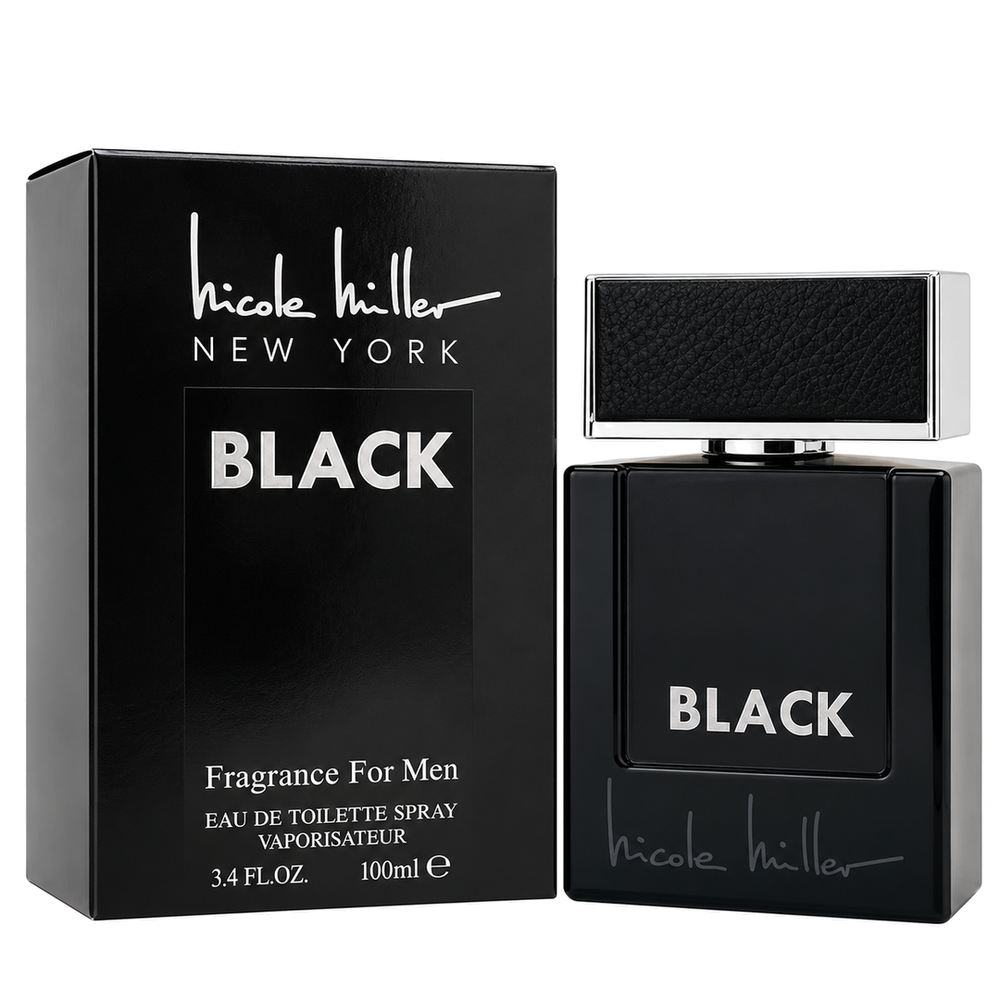 Nicole Miller Black by Nicole Miller, 3.4 oz EDT Spray for Men
