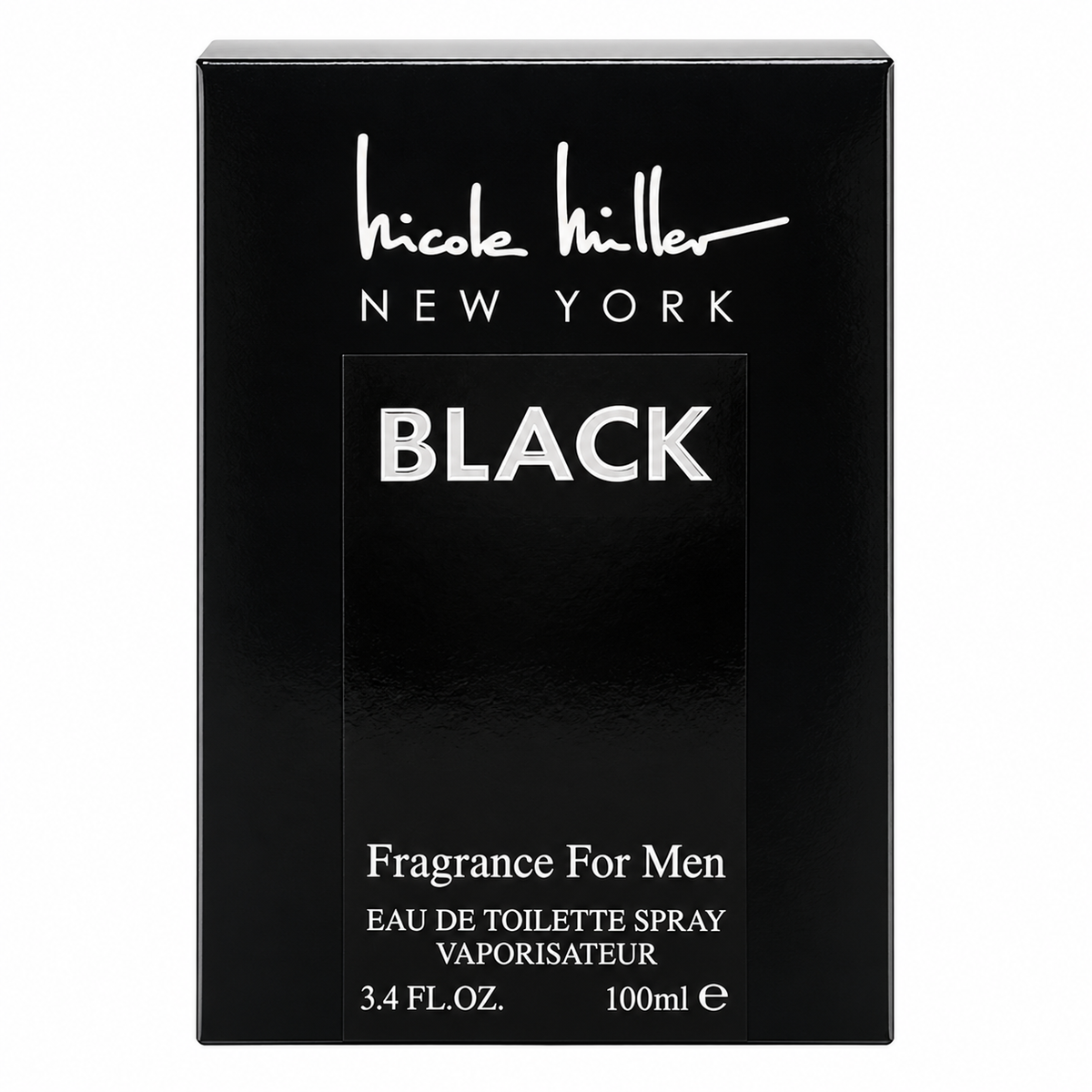 Nicole Miller Black by Nicole Miller, 3.4 oz EDT Spray for Men